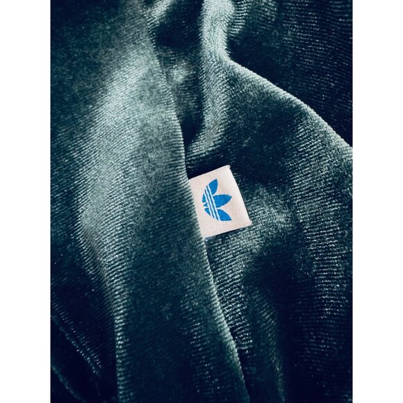 Adidas Originals Large Firebird Track Jacket Emerald Green With Gold Front Logo - Picture 5 of 6